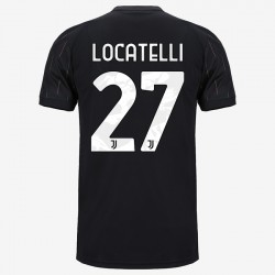 Camisola Juventus Manuel Locatelli 27 Equipamento Segundo 2021-2022 Manga Curta